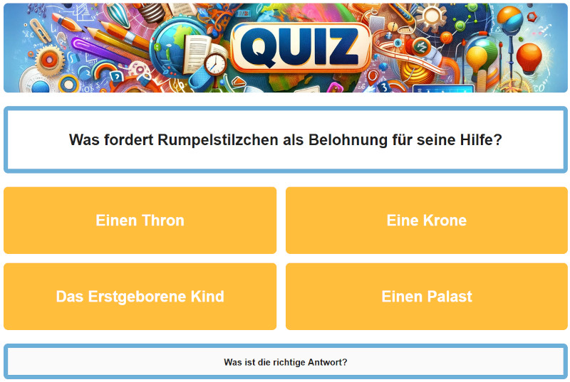 Quiz Master Rätsel unter anderem mit der Fragestellung Beruf im Straßenbau